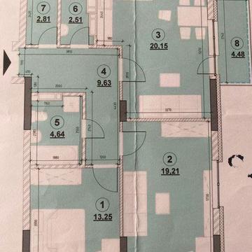 Продається двокімнатна квартира у Соломянському районі ЖК ОкЛєнд