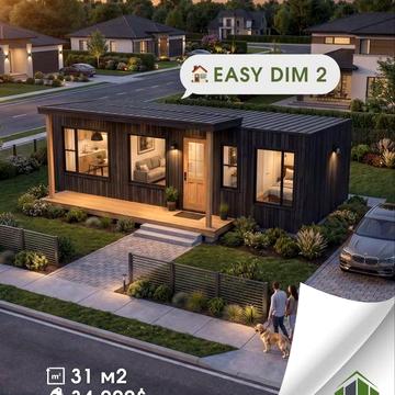 Готовий будинок 31 м² за 34 000 $ | Під ключ | BudHouse Energy|Доставка по Україні