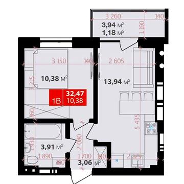 Продам 1-кім кв.  33м2  ЖК Авантаж 247. ЖК Авантаж 247
