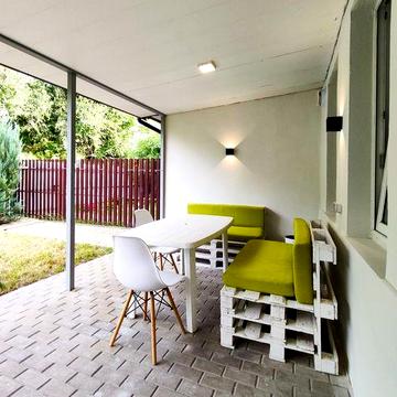 Ексклюзив! 1к квартира-таунхаус 65 м² зі своїм приватним двориком та терасою у Харкові. «єВідновлення», «єОселя».