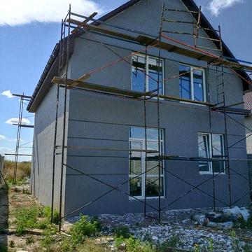 Дом двухэтажный с ремонтом 130м2 на этапе строительства