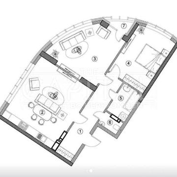 Продаж  3к квартира 82м2 в елітному ЖК ARIA | Печерськ ЖК Aria