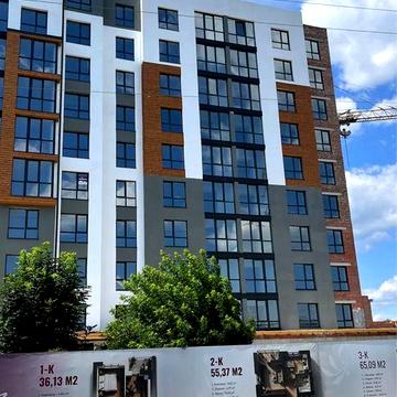 Пропонуємо сучасну 1-кімнатну квартиру в одному з найпопулярніших житлових комплексів Івано-Франківська. • ЖК «Афини» У 4 поверх із 10 ЖК Афини
