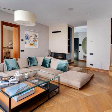 Премиальная двухуровневая квартира 181 м² с видом на море