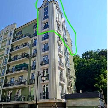 Дворівневий пентхаус 150 м², вежа 9 м, 2 террасы - ЖК Подол Град ЖК Подол Град