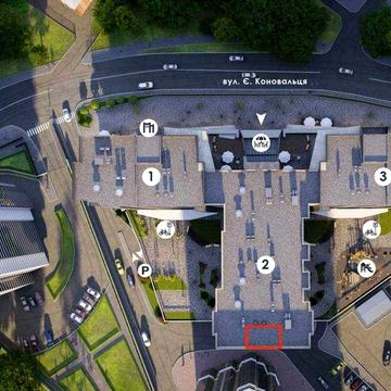Переуступка від власника. Переуступка. 2 секція, Смарт 36,76 м² у ЖК Maxima Residence, вул. Євгена Коновальця, 30, Печерськ. ЖК Maxima Residence
