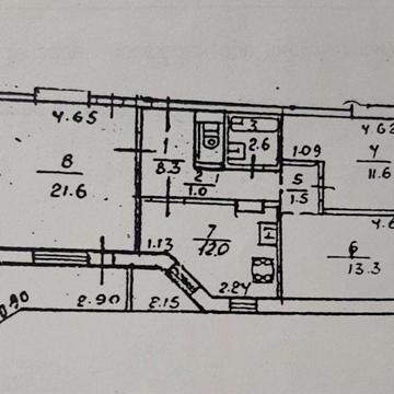 Продам 3 к квартиру. 75 м2. Лівий берег. Капітальний ремонт. Меблі. Техніка