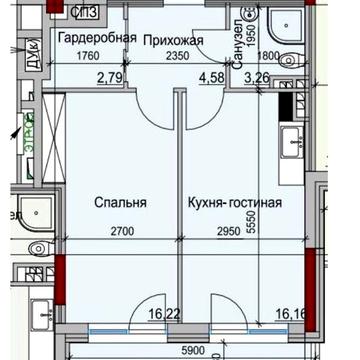 Срочно! 1-ком квартира в пространстве на Дачной Без комиссии!