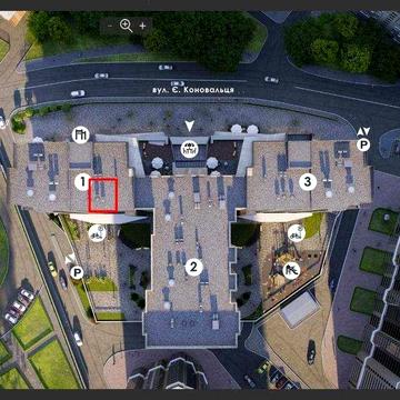 Переуступка від власника. Переуступка 1 секція . 1-кімнатна 50,62 м² у ЖК Maxima Residence, вул. Євгена Коновальця, 30, Печерськ. ЖК Maxima Residence