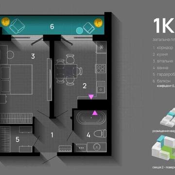 Терміново! Продаж 1 кім квартири, центр, blago, skygarden ЖК Skygarden