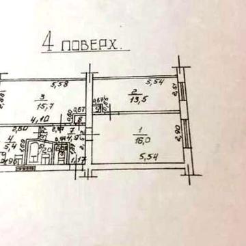 3. 3-комнатная квартира на Черемушках средний этаж