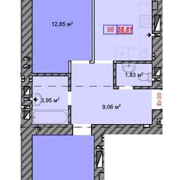Продаж 2к квартири в ЖК Молодість 3, єОселя, Сертифікт ЖК Молодість 3