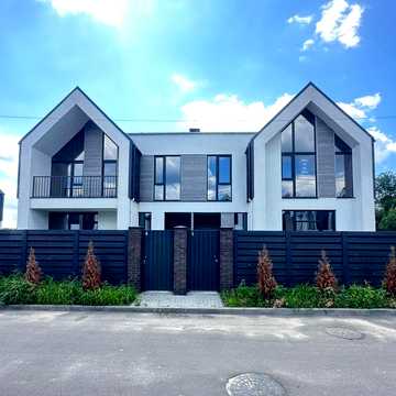 Газифікований дуплекс в закритому КМ. Ділянка 3.43 сотки