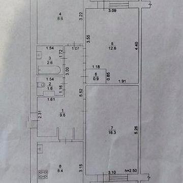 Срочно трехкомнатная, цена снижена!