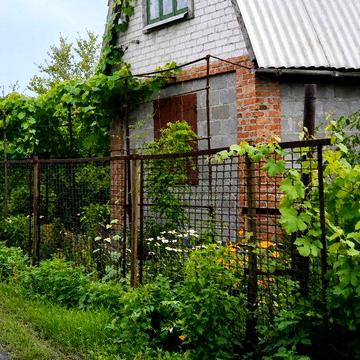 Дача 4 сотки с двухэтажным домом в черте города, вода и свет Долгинцево Незалежне район Батуринской