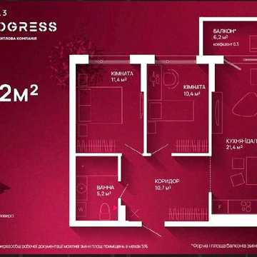 Продаж 2-кімнатної квартири в ЖК Family Plaza 3! Супер ціна! ЖК Фемелі плаза