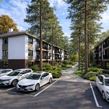Двоярусна Квартира студія в Києві, Центалізоване опалення ЖК 4Room