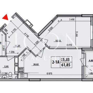 Продаж квартира 62м² | ЖК «Русанівська Гавань» ЖК Русанівська Гавань