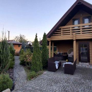 Продам будинок зі зруба, топ ціна і локація, ділянка 6 соток