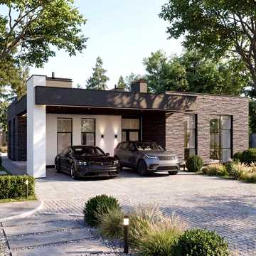 Одноповерховий будинок 160 м2|Буча|КМ Family Park|Розтермінування