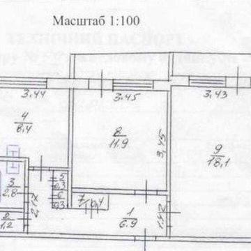 Продам 2-х ком. кв. улучшенной планировки Салтовка 605 м/р.