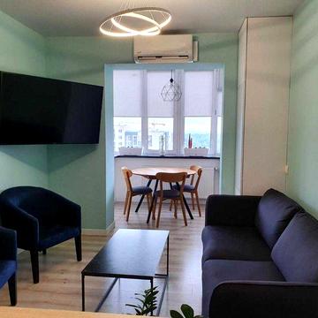 Продаж 2 кімнатної квартири з ремонтом, меблями та коміркою по вулиці Пулюя, місто Львів