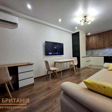 Оренда сучасна 1к квартира 41 м2 буд. Лінкольн, 6 поверх, ЖК Нова Англія