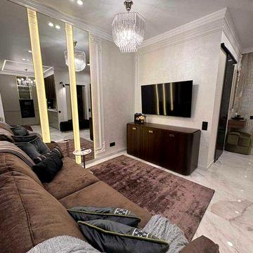 2-комнатная | ЖК «Атмосфера» | 78 м² | Дизайнерский ремонт | Французский бульвар ЖК Атмосфера