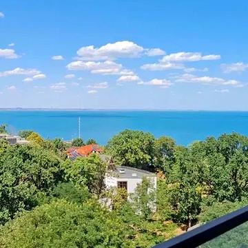 однокімнатна квартира-апартаменти в елітному ЖК Kandinsky Odesa Residence, панорама моря