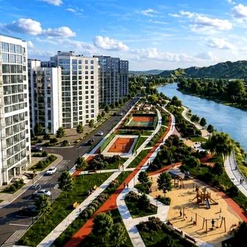 Однокімнатна в новому ЖК недалік ТЦ Велес