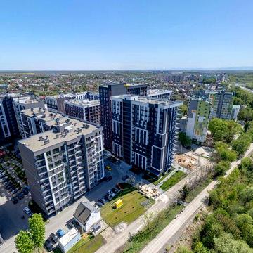 Видова 1-кімнатна квартира в ЖК «Паркова Алея», 45 м² ЖК Паркова Алея