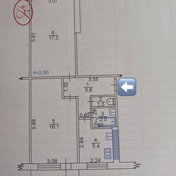 Продаж / Квартира -2-х кімнатна/ Володимира Великого
