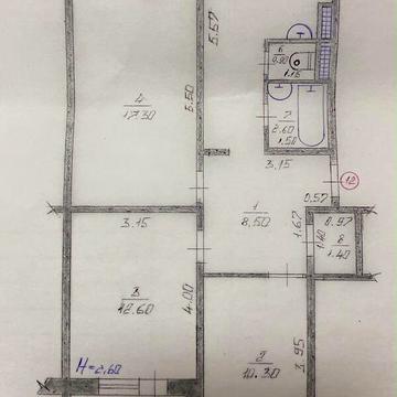 Продаж 3к Квартира Миру (Леніна) вулиця