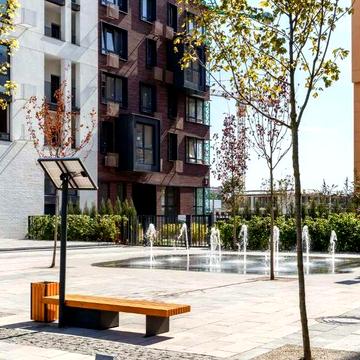 Продаж 2к квартири Салютна 2к7 жк Файна Таун частковий ремонт ЖК Файна Таун