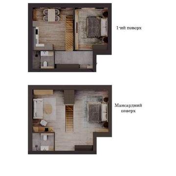 Продам дворівневу квартиру (90м2) за 750 $ м2 ЖК Family Park