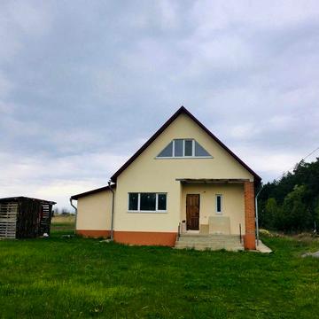 Новий будинок біля лісу Тростянець, 1 спальня+гараж + другий поверх