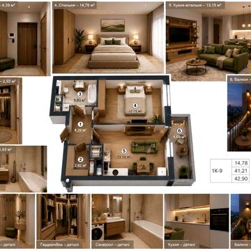 ВІДДІЛ ПРОДАЖУ| 930$ кв/м | Продаж по договору МОН | 1-кімнатна квартира в ЖК «Стрийський Бульвар» м. Стрий ЖК Стрийський Бульвар