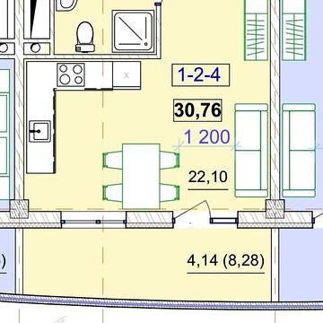 Продаж 1к Квартира Аркадійське (Гагарінське) плато