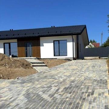 Продаж одноповерхового будинку 108 м2, 6 сот, без внутрішніх робіт, в ідеальній локації