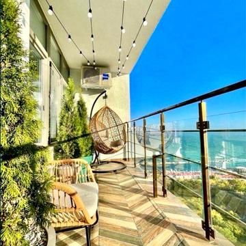 Сдам 1 ком. Каманина 45 Жемчужина. Терраса. МОРЕ