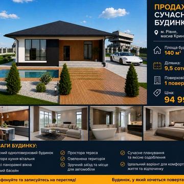 ‼️‼️Продаж елітного будинку 140м2 на 9,5 сот‼️‼️район Зоопарку масив Криниченька