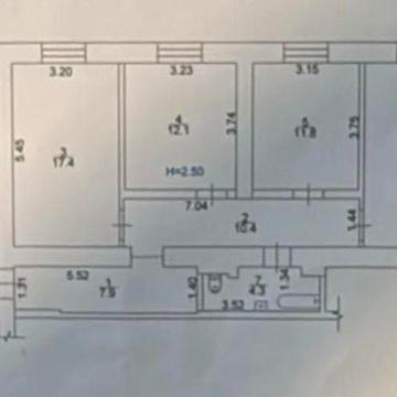 Продам 3 кім квартиру 23 серпня буд 4, 3 поверх з ремонтом