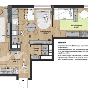 Продаж 2к квартири, вул. Набережна, 8-Д , ЖК Сіті Парк - Вишгород