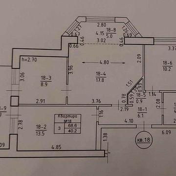 Продаж 3-кімнатної квартири в новому ЖК в центрі м. Сміла