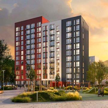 ЖК Evening 1-кімнатна квартира 35,25 м² з кухнею-вітальнею та лоджією | 6 поверх від забудовника ЖК Evening