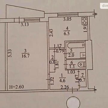 Продаж 1к Квартира Леся Сердюка (Командарма Корка) вулиця