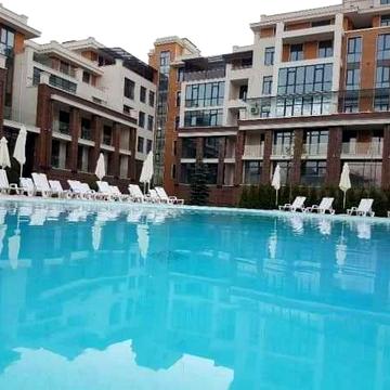 Продам квартиру с террасой в элитном ЖК Comfort City 58,7 м² Вид на бассейн ЖК Comfort City