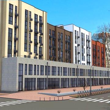 Продам центр 1 кімн кв новобудова, 43 кв м
