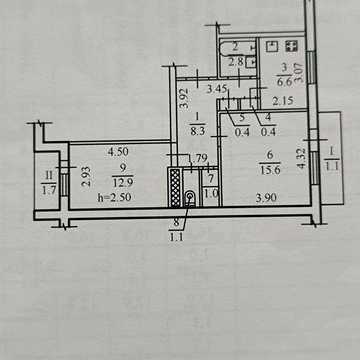 Продам 2 кімнатну квартиру , 12 квартал