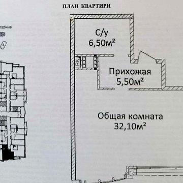 Продам квартиру в новом и престижном доме на проспекте Шевченко. ЖК 4 сезона, 2-й этаж ЖК 4 Сезона